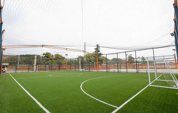 广西健身器材厂家-壹号娱乐五人制足球场